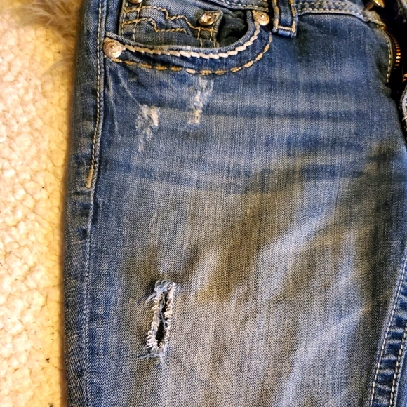 Miss Me jeans 28 boot cut low rise 30 inseam - Picture 9 of 15